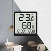 Digital Temperature and Humidity Meter Magnetic and Wall Hanging Support Space Saving for Home Office User Friendly