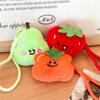 Cute Fruit Plush Pendant - High-Quality Bag Decoration and Keychain Doll Toy