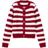 Hotwind Women's 2026 Spring Exquisite Striped Cardigan