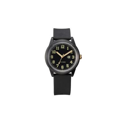 [Champion] Watch Solar Analog Waterproof Urethane Band R05A-505VK Black