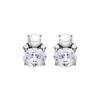 Luxenter 925 Sterling Silver and Brilliant Zirconia Rhodium-Plated Earrings - Ward