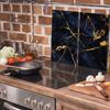 Glass Protective Stovetop Panel 2x30x52 Marble
