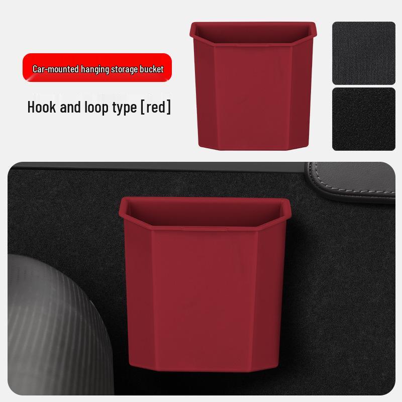 Car Organizer: Multi-Purpose Storage Bag with Phone Holder and Magic Sticker for Interior Use