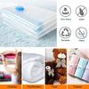 Transparent Vacuum Compression Bag Clothes Quilt Storage Bag Reusable Space Saving Vacuum Compression Bag Hand Pump Organiser