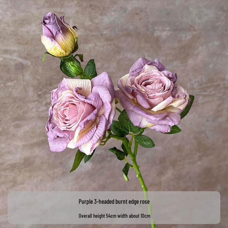 Flori Artificiale Seria Violet: Floral Decorativ Elegant pentru Casă, Nuntă, Cameră Model și Decor Moale.