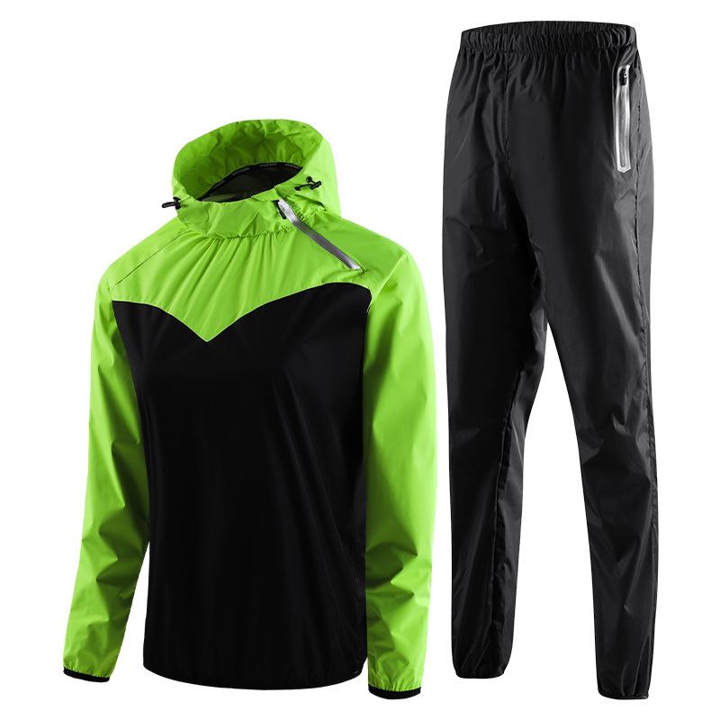 25-Piece Sweat-Inducing Athletic Wear Set: Men's and Women's Training Outfits, Couple's Two-Piece Body-Sculpting Gear