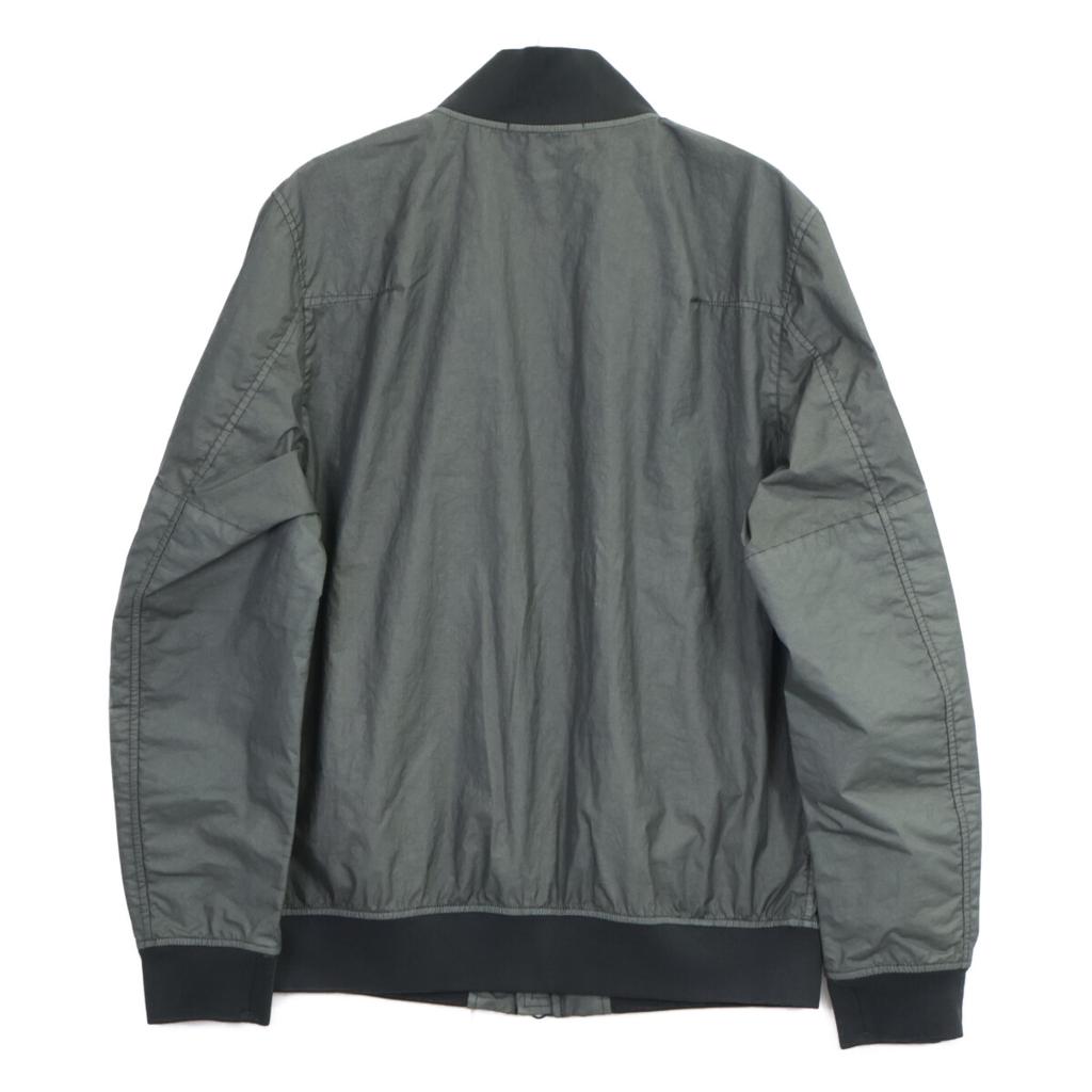 STONE ISLAND [Excellent Condition/Domestically Manufactured/24 Stainless Steel] 801541223 Membrana 3L TC Bomber Jacket Nylon Bomber Jacket M khakiUsed
