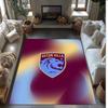 Aston Villa Voetbal Print Kristal Fluweel Tapijt, Comfortabel Waterabsorberend Antislip Binnen Vloerkleed