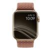 Uniq Aspen Apple Watch Strap 44/42/45 Mmseries 1/2/3/4/5/6/7/8/9/Se/Se2 Braided Pink/Grapefruit Pink