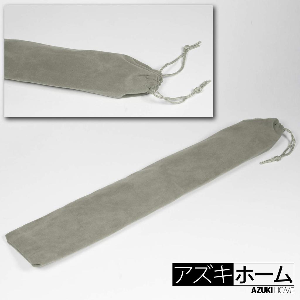 Azuki Home Taiko Maibachi Drumstick for Beginners Storage Bag with Replacement Grip Red