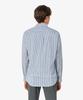 LACOSTE Men'S Linen Blend Striped Shirt Ch838E-56G 166