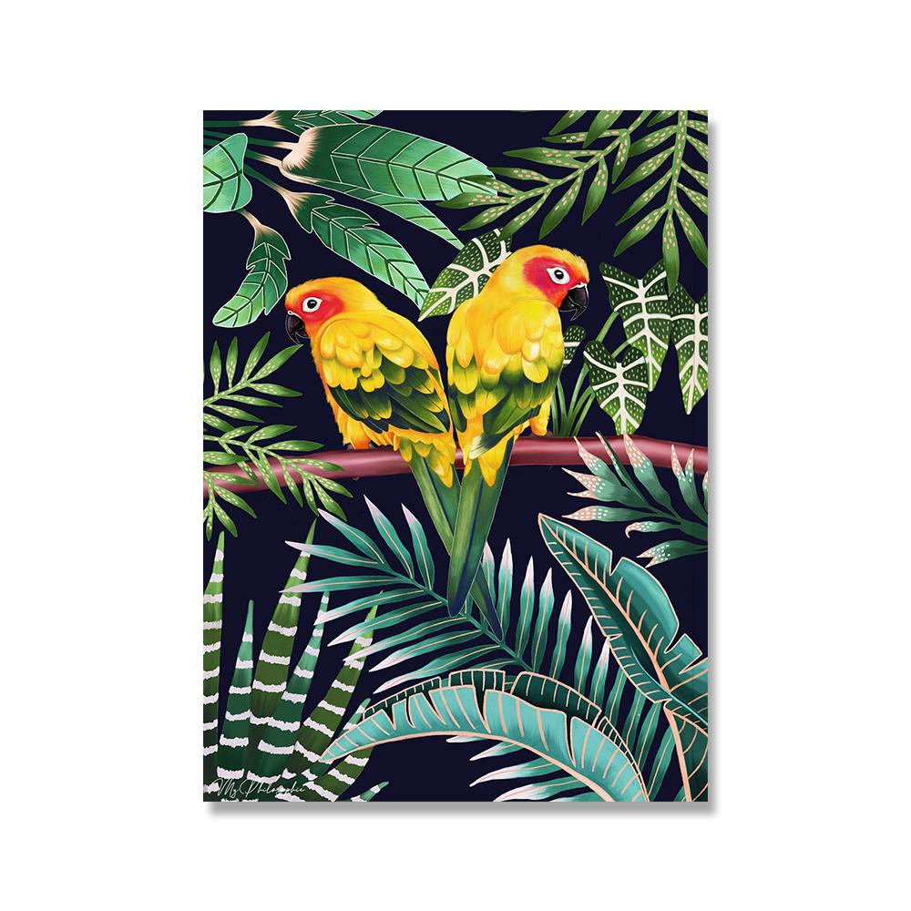 Morocco Travel Posters Botanical Canvas Painting Tropical Jungle Art Prints Beach Ocean Swim Wall Pictures For Living Room Decor