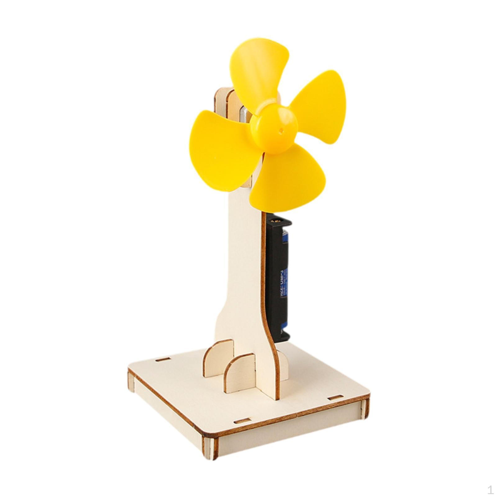 

DIY Fan Model Science Experiment Technology Invention Assembly Educational Toy