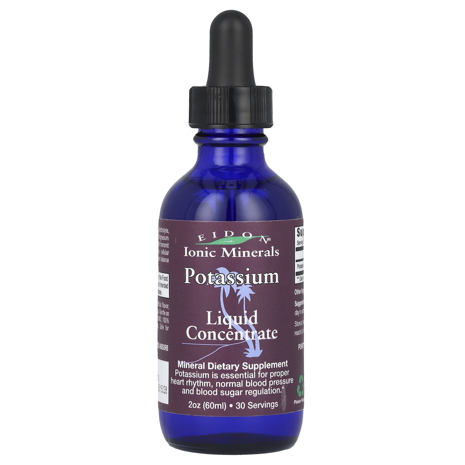 

Potassium, Liquid Concentrate, 60 mL (2 Oz) (99 Mg per serving)