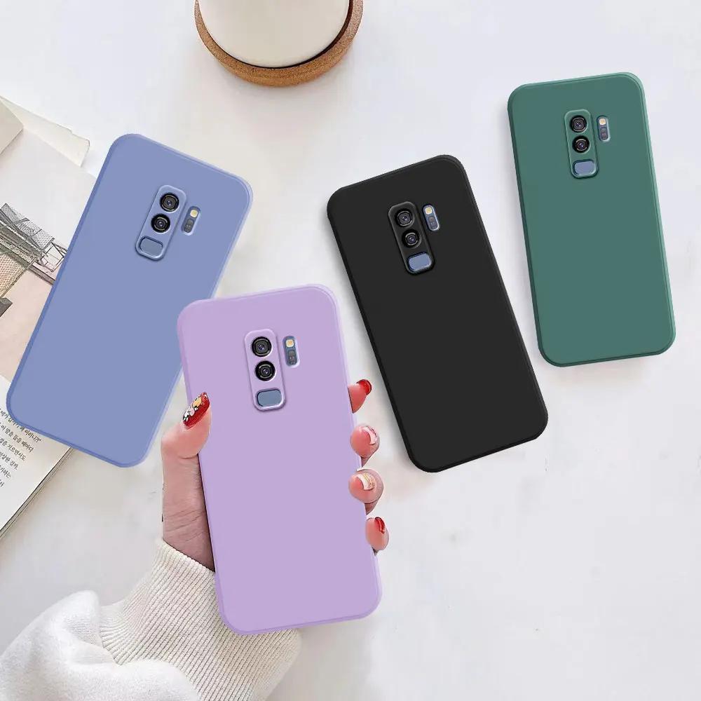 For Samsung S9 Plus S8 S10 Plus S10 Lite Case Funda Soft Silicon Shockproof Bumper Case Galaxy S8+ S9+ Back Cover Colorful Coque