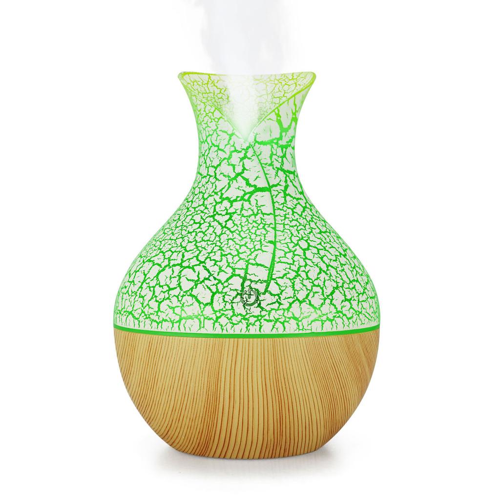 USB Humidifier Oil Aroma Diffuser 130ml Cool Mist Maker 7 Color LED Lights Night Light for Home Office