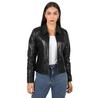 Leather Jacket David Ryan Bianca Brown