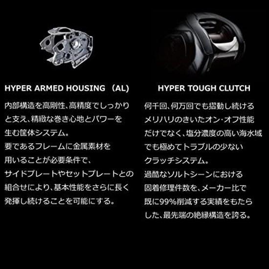 Daiwa Counter-equipped Baitcasting Reel Light Game IC 150-DH 150 200 Right Left Handle (2022 Model)