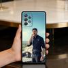 ACTOR M-Michele Morrone Phone Case For Samsung Galaxy A73,A72,A71,A70,A53,A52,A51,Soft Silicone Black Cover