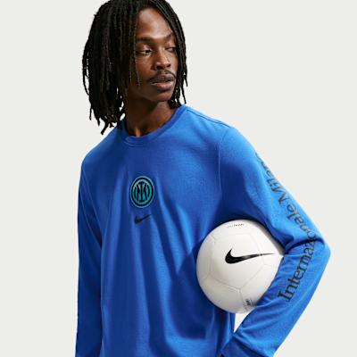 Nike Inter Milan Men s Nike Soccer Long-Sleeve T-Shirt S