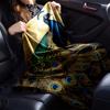 1pc Peacock Pattern Throw Blanket Soft Flannel, Cozy All Season Polyester Perfect for Home, Office
