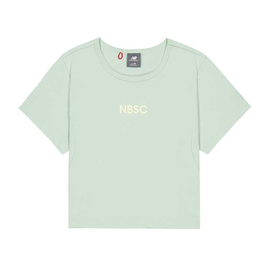 New Balance T Shirt Women s Mint Green NEF24312-MT M
