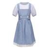 Halloween Wizard of Oz Dorothy Blue Checked Dress Pastoral Maid Dress Performance Costume