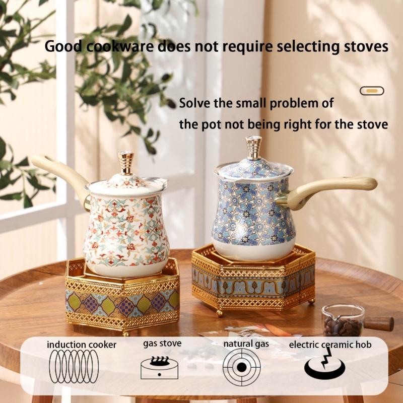 Multipurpose Turkish Coffee Maker With Ergonomic Handle For Home Office Restaurant Kitchen Use top sale