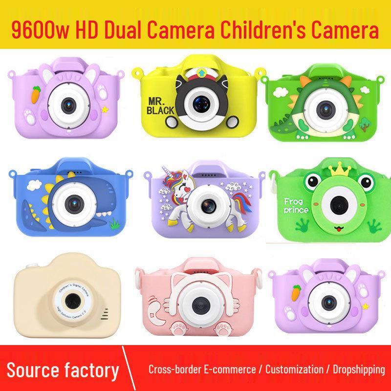 Children's Mini DSLR Instant Camera: HD Digital Toy