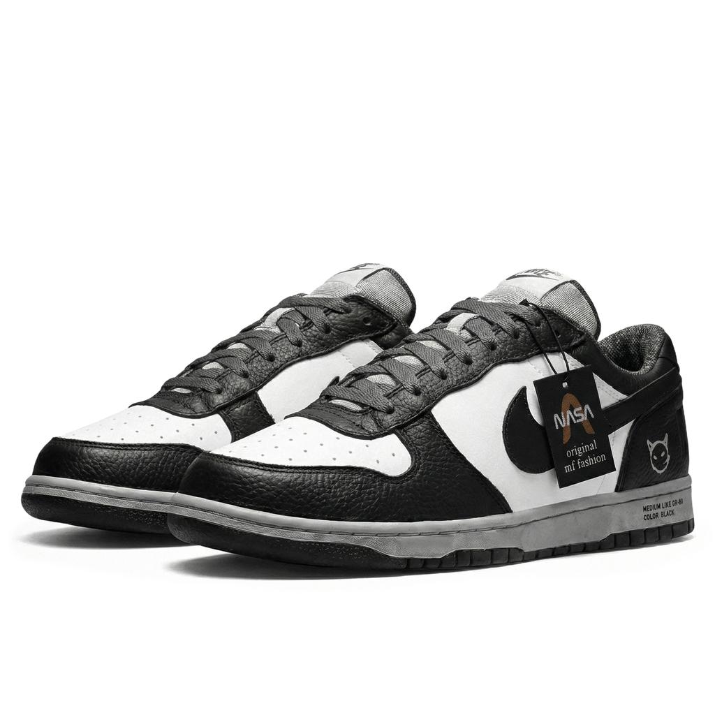 Nike Dunk Three Times Lab, Quantum Annihilation, Panda Abrasion Resistant Slip Resistant Low top Skateboard Shoes Men's 355152-017(Team210-)