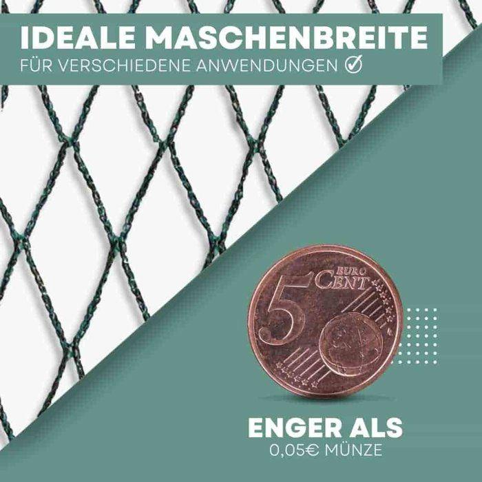 Filet de Protection Bassin 3x6m - Anti-Feuilles, Anti-Héron et UV