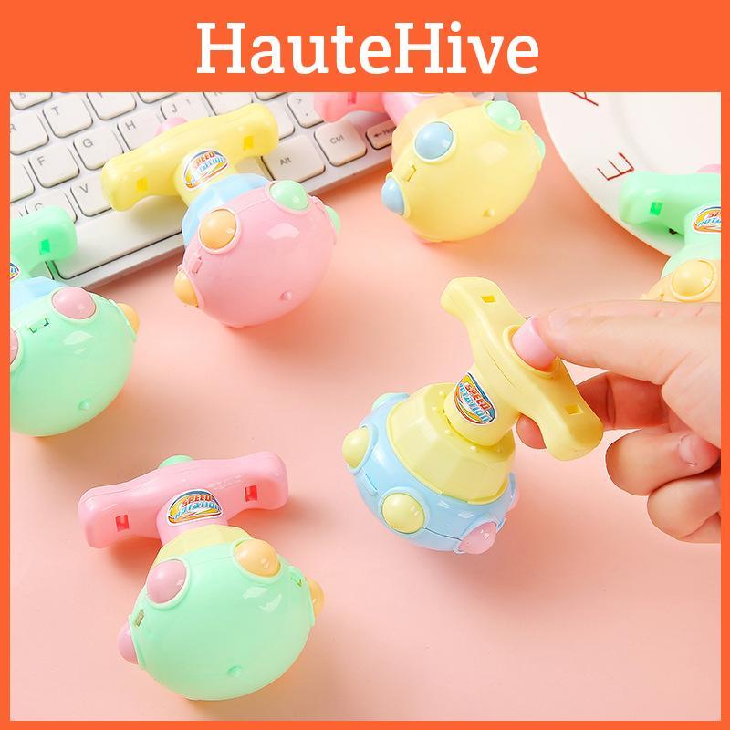 Colored Candy Press Type Rotating Gyroscope With Lighting Function Toy Children