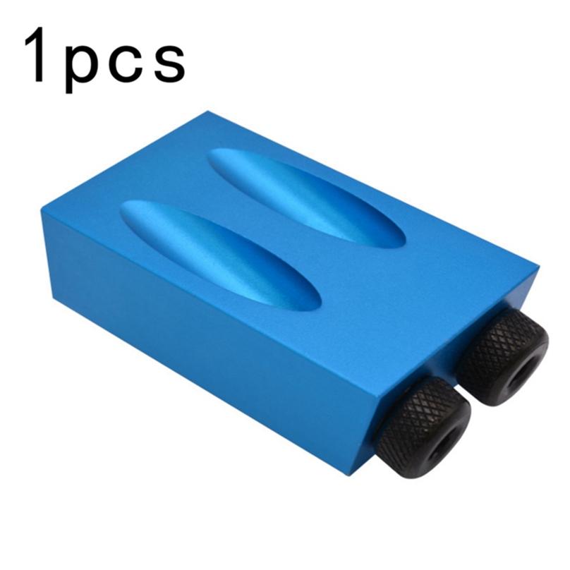 Creative Practical Aluminum Alloy Drill Bit Oblique Hole Locator DIY Durable Drill Guide Set