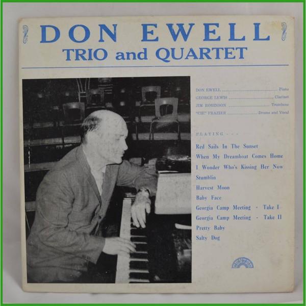

LP Record DON EWELL Don Ewell Trio And Quartet CLP3 Center Records 1966 US Jazz Used