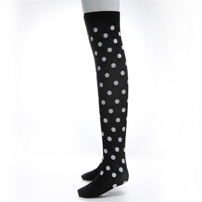 Chaussettes imprimées Halloween Party effrayante Bas fantaisie Bas déguisement Accessoires Cosplay Gothique Jambières élégantes pour costume