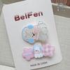 Cute Animal Acrylic Hair Clip for Women & Kids, Dopamine Girl Bangs Side Clip