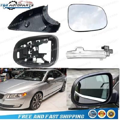 Rétroviseur Latéral Lentille Chauffante Clignotant pour Volvo S80 2012 - 2016 Cadre de Cache Inférieur