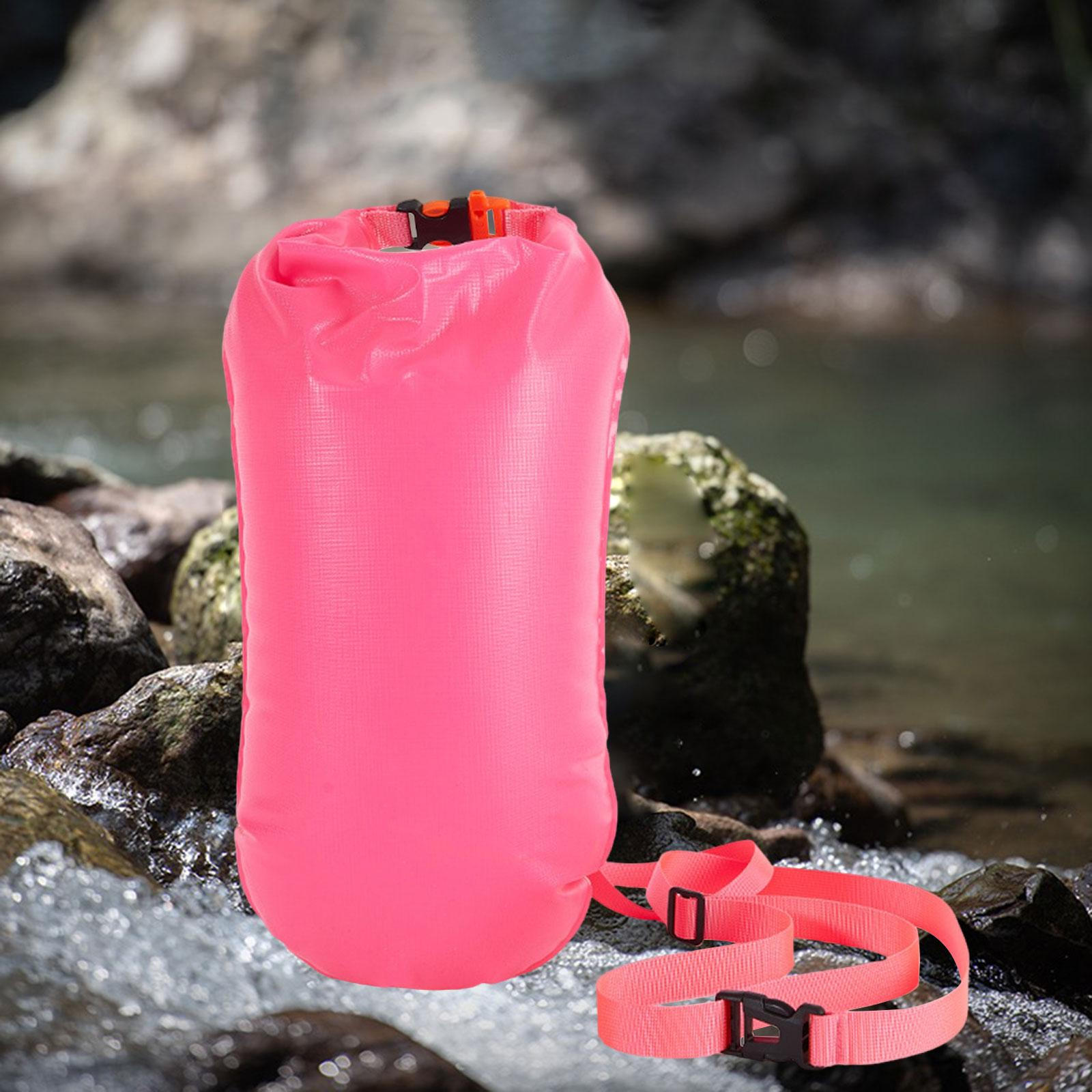 

50 л Водонепроницаемый плавательный буй Сумка для снаряжения для снорклинга и рафтинга розы красного