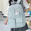 Schoolbag wholesale ins college style girl schoolbag girls junior high school students backpack large capacity contrasting color versatile backpack