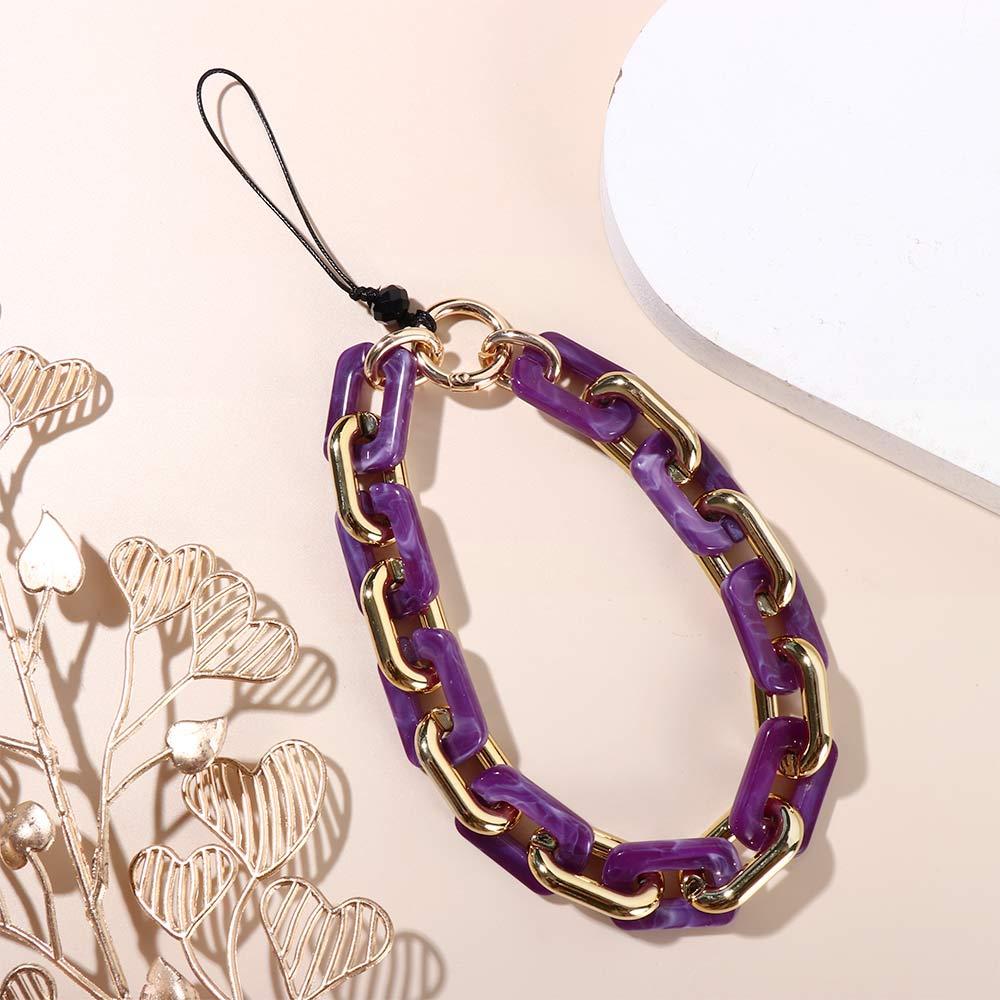 Chain Accessories Ring Buckle Phone Lanyard Soft Pottery Rope Cell Phone Lanyard Mobile Phone Strap
