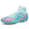 Football shoes, men's high-top mandarin duck shoes, spikes, student training shoes, goalkeeper sneakers