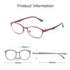 Anti -Blue Light Reading Glasses Women Pink Purple Full Frame Presbyopia Computer Glasses Prescription Eyewear Diopter 0 To +4 .0