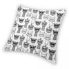 Cartoon Sprunki Game Pillowcase Soft Polyester Cushion Cover Gift Throw Pillow Case Cover Home Square 45X45Cm