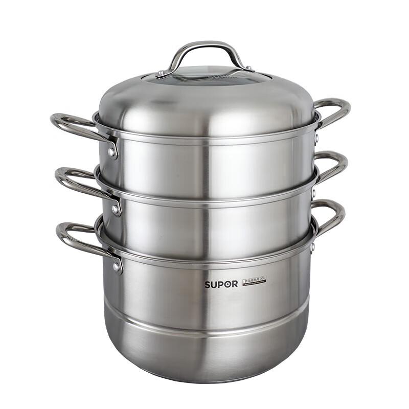 SUPOR 304 SS Multi-Layer Universal Pot