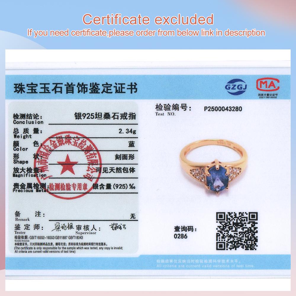 Inel cu Tanzanit Albastru Natural pentru Femei, Prețios, Lux Ușor, Argint 925, Piatră Prețioasă Adevărată, bijuterii fine pentru nunți și banchete