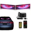 USB 5V RGB LED Matris Piksel Paneli Esnek Araç Tabelası Bluetooth Uygulama Kontrollü Adreslenebilir Desen Graffiti Kaydırılan Metin &