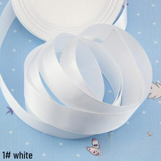 2cm Satin Polyester Ribbon for Gift, Souvenir Packaging, Wedding Cake Decoration, and Binding.