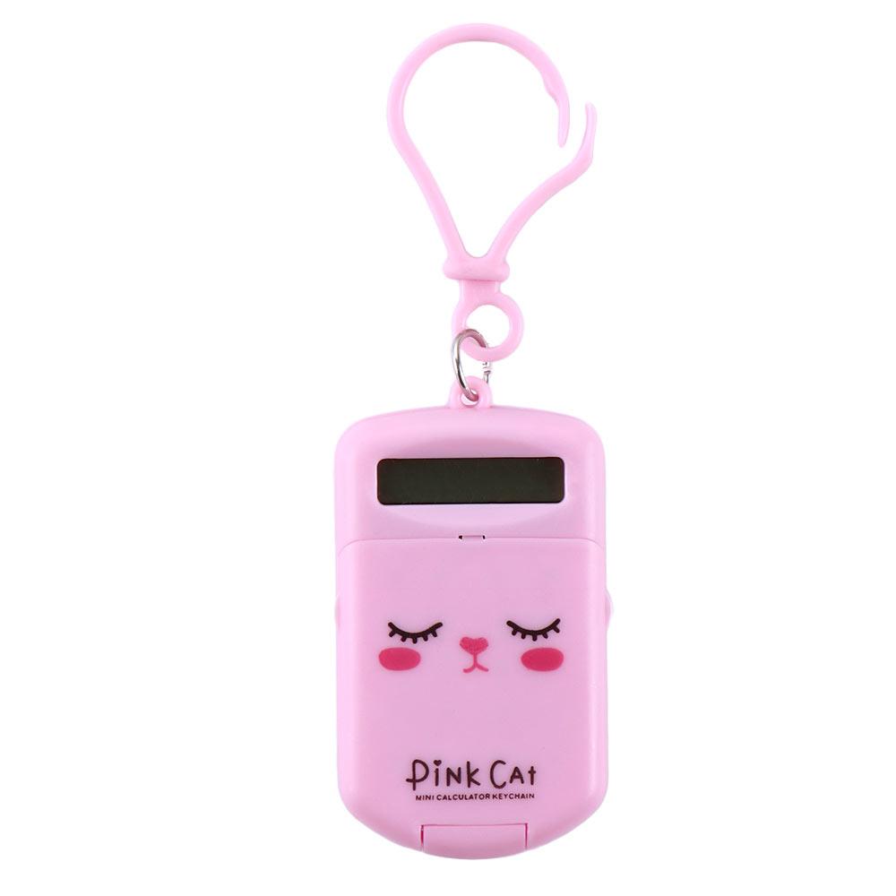 Cute kawaii Cartoon 8 Digits Display Pocket Size Mini School Office Supplies Stationery Calculating Tool Calculator