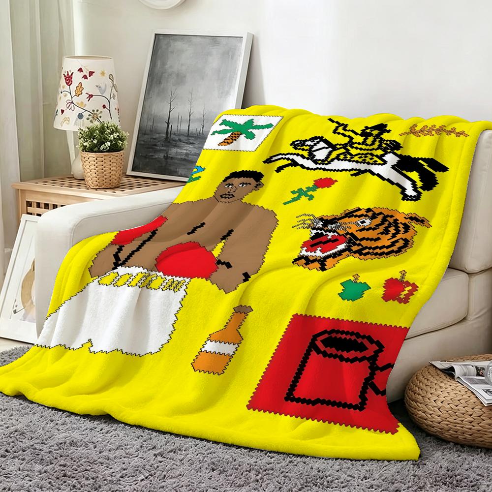 Illustrator J Joe O O'Donnell Throw Flannel Throw Blanket Suitable for Sofa Living Room Bedroom