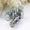 2/4pcs Car Tire Pressure Indicator Tire Pressure Gauge Indicator Alert Monitoring Valve Cap Sensor External Valve Detection Stem Caps1